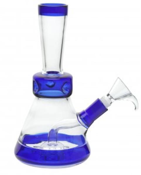 Glasbong, BLUE, Trommel-Perkolator, ca. 20cm Glasbong, BLUE, Trommel-Perkolator, ca. 20cm